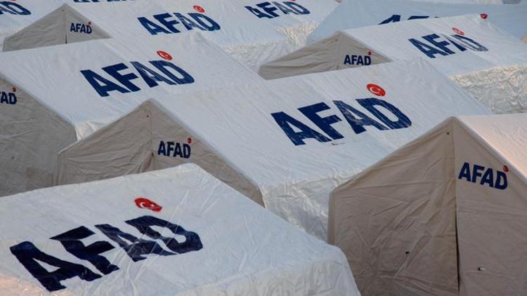 AFAD çadırları