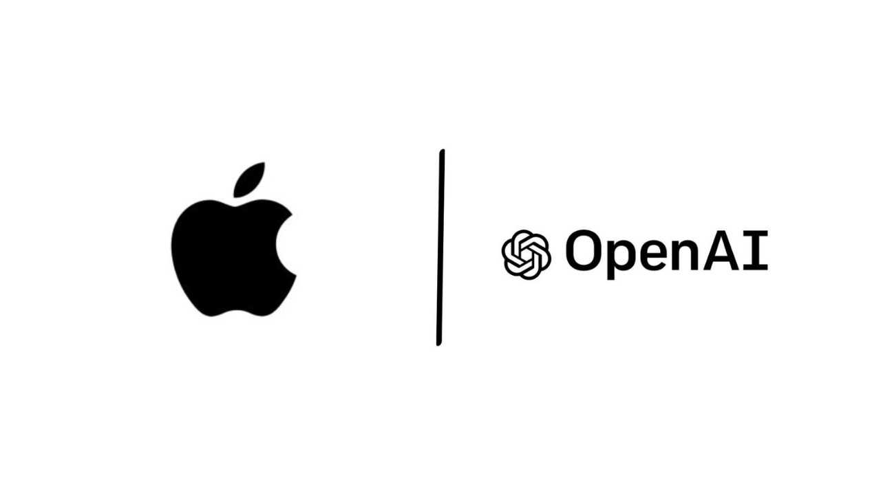Apple ve OpenAI logoları