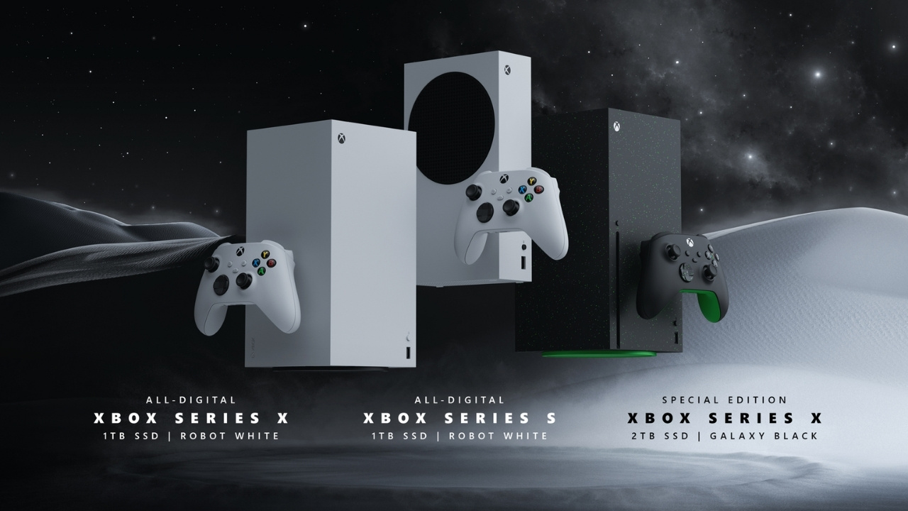 2024'te tanıtımı yapılan 3 yeni Xbox konsolu yanyana